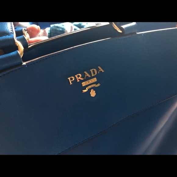 Blue Prada Bag - Picture 2 of 6